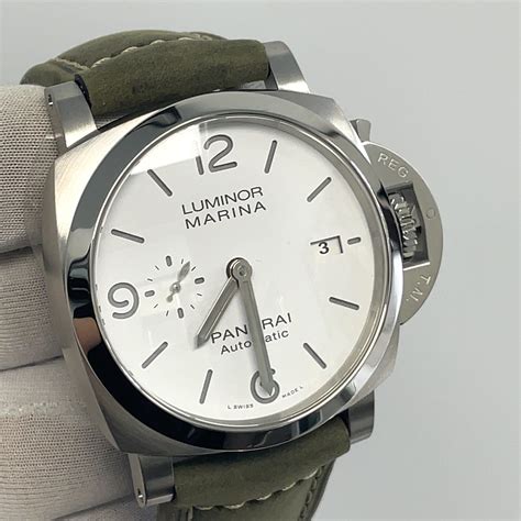 panerai models with white dial|Panerai luminor replacement dials.